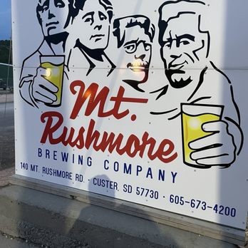 Mt Rushmore Brewing - Great logo...why isn't it on tshirts? - Brewpubs Near Me - Custer, South Dakota Mt Rushmore Brewing - Great logo...why isn't it on tshirts? - Brewpubs Near Me - Custer, South Dakota