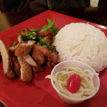 Eggroll Cafe - Okinawa bbq pork bento box - Coffee & Tea Near Me - Lowell, Massachusetts Eggroll Cafe - Okinawa bbq pork bento box - Coffee & Tea Near Me - Lowell, Massachusetts