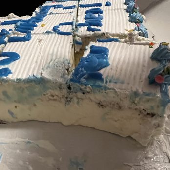 Carvel - a birthday cake with blue frosting - Ice Cream & Frozen Yogurt Near Me - Brooklyn, New York Carvel - a birthday cake with blue frosting - Ice Cream & Frozen Yogurt Near Me - Brooklyn, New York