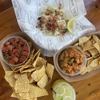 Bear Flag Fish - Salmon Poke, Ahi Tuna Poke, Bear Flag Taco, Pineapple Margarita - Seafood Near Me - Newport Beach, California Bear Flag Fish - Salmon Poke, Ahi Tuna Poke, Bear Flag Taco, Pineapple Margarita - Seafood Near Me - Newport Beach, California