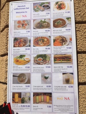 Menu photo 2 Pho Na Zürich, ZH
