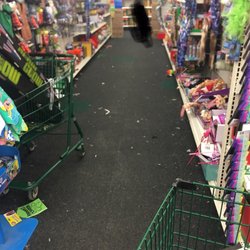 Dollar Tree - Always dirty floor
