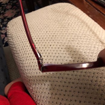 Visionworks - Look how the metal piece was placed incorrectly causing the piece to be so crooked - Optometrists Near Me - Morristown, New Jersey Visionworks - Look how the metal piece was placed incorrectly causing the piece to be so crooked - Optometrists Near Me - Morristown, New Jersey
