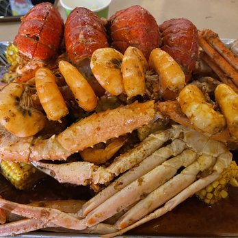Crazy Crab - Crazy crab extreme! Lobsters, king crab legs, snow crab legs, and shrimps! Also comes with potatoes and sausages and corn. - Cajun/Creole Near Me - Fairfax, Virginia Crazy Crab - Crazy crab extreme! Lobsters, king crab legs, snow crab legs, and shrimps! Also comes with potatoes and sausages and corn. - Cajun/Creole Near Me - Fairfax, Virginia