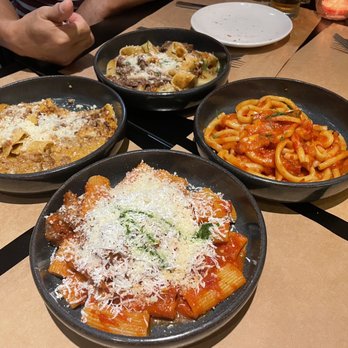 Barbalu Bklyn - Homemade Bucatini Amatriciana, Rigatoni alla Norma, Homemade Pappardelle with Braised Short Rib Ragu, Lasagna of the Day - Italian Near Me - Brooklyn, New York