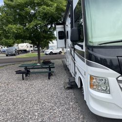 Gold Ranch RV Resort - Pull through spot 30ft with picnic bench and full hook ups!