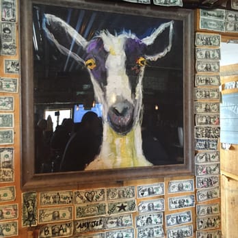 The Goat - This place is extremely cool! Dollar bills everywhere, nothing but fun - Burgers Near Me - Hampton, New Hampshire The Goat - This place is extremely cool! Dollar bills everywhere, nothing but fun - Burgers Near Me - Hampton, New Hampshire