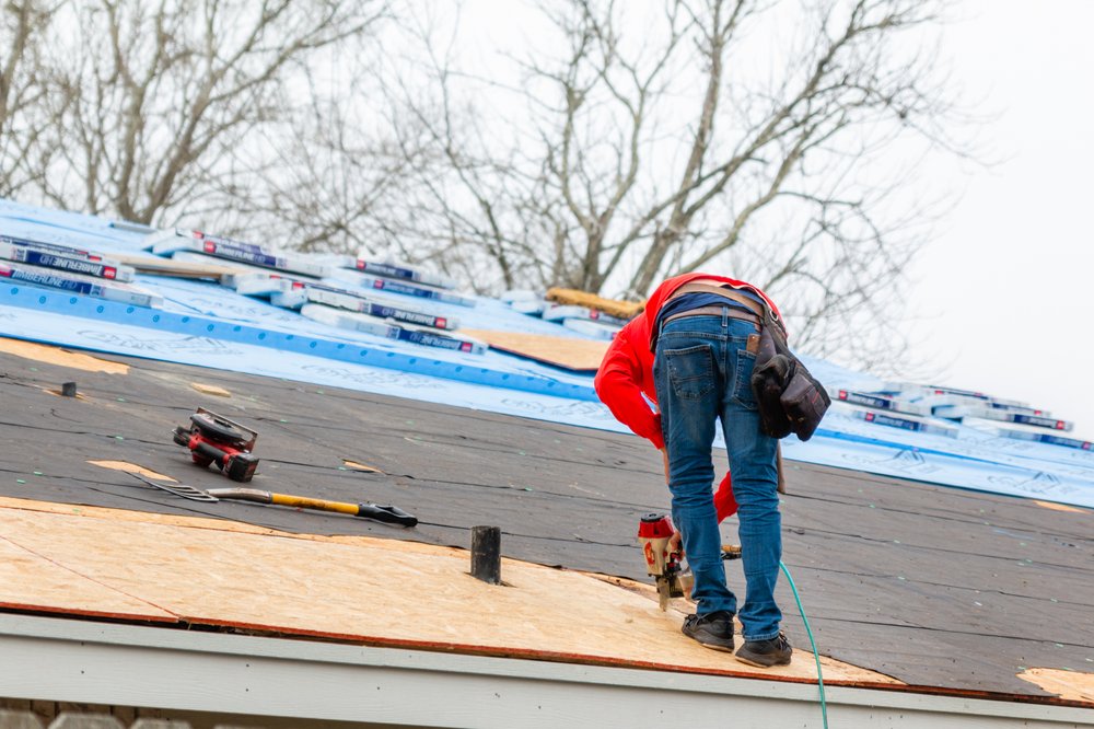 Slide of Robert Juelich Roofing