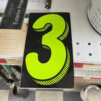 Hamtramck Hardware - This funky 3 sticker was laying on the floor so I picked it up - Hardware Stores Near Me - Detroit, Michigan Hamtramck Hardware - This funky 3 sticker was laying on the floor so I picked it up - Hardware Stores Near Me - Detroit, Michigan