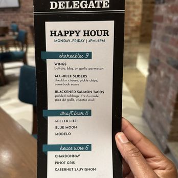 The Delegate - HH menu - Breakfast & Brunch Near Me - Washington, DC, District of Columbia The Delegate - HH menu - Breakfast & Brunch Near Me - Washington, DC, District of Columbia