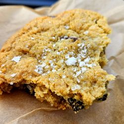 Laughing Planet - This cookie recipe needs salt. And the salt on this cookie was not right at all. And way too much.
