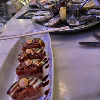 Sugarcane - Crispy rice with spicy tuna - Cocktail Bars Near Me - Las Vegas, Nevada