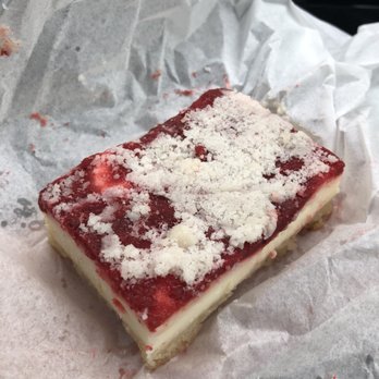Czech Stop - Cream cheese cherry bar - Bakeries Near Me - West, Texas Czech Stop - Cream cheese cherry bar - Bakeries Near Me - West, Texas