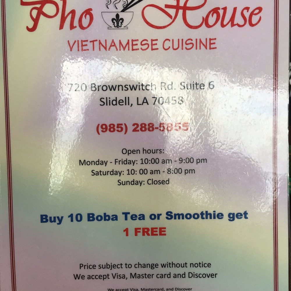 Pho House - Vietnamese Near Me - Slidell, Louisiana Pho House - Vietnamese Near Me - Slidell, Louisiana