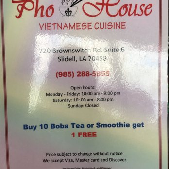 Pho House - Vietnamese Near Me - Slidell, Louisiana