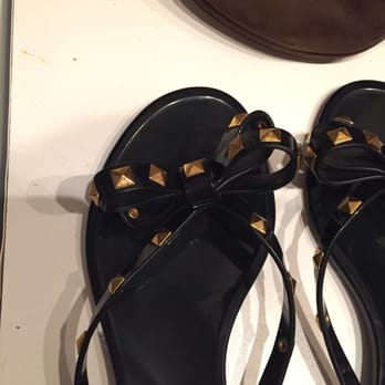 Escobar Shoe Service - Valentino "Rock Stud" sandals with studs replaced & repaired. - Shoe Repair Near Me - Los Angeles, California Escobar Shoe Service - Valentino "Rock Stud" sandals with studs replaced & repaired. - Shoe Repair Near Me - Los Angeles, California