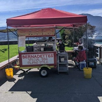 Bernadette's Fast Food - a man selling food - Fast Food Near Me - Juneau, Alaska