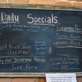 Somers Bay Cafe - Specials.  Must try the Big of Donuts!!! - American Near Me - Somers, Montana