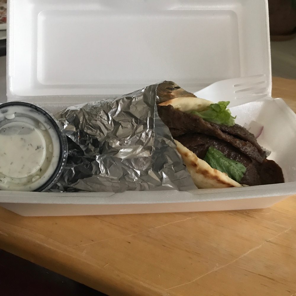 Clockwork Pizza - Gyro sandwich. Hot and filled with fresh meat and veggies. Yummmy - Pizza Near Me - Tempe, Arizona