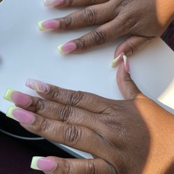 Blossom Nail & Spa - She loves her nails!!