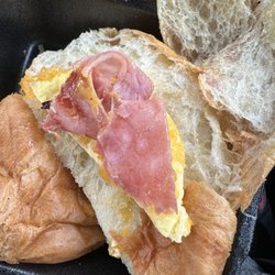 Daily Grind - This was supposed to be a ham and egg croissant