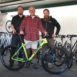 Cycle City - From October 2015: Harry, Joe David, and Joe's Trek Procaliber 9.7.