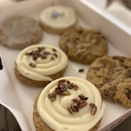 a box of cookies