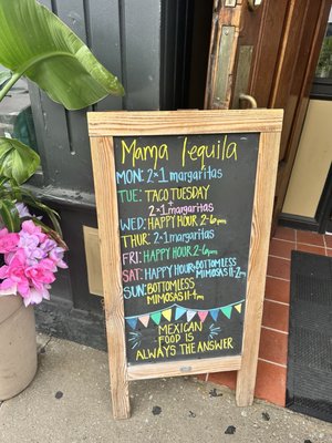 Menu photo 1 Mama Tequila Lexington, KY