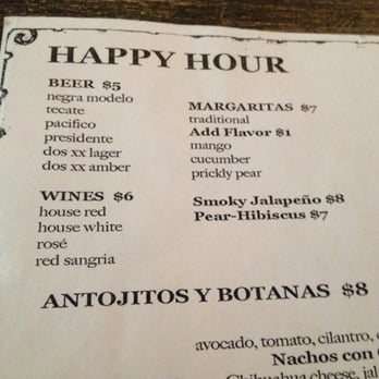 Ofrenda - Happy hour. 4-7pm every day - Mexican Near Me - New York, New York