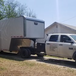 Move-Rite & Transport - one of our Moving Trucks. 40ft long can hold all your household items.