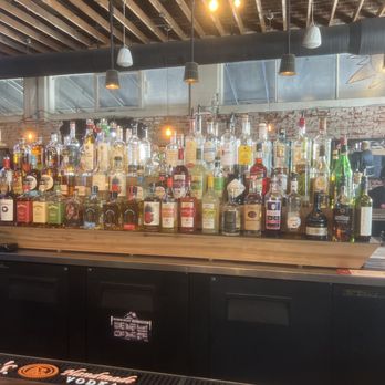 Park & Co. - Wall of liquor bottles. - Burgers Near Me - Denver, Colorado Park & Co. - Wall of liquor bottles. - Burgers Near Me - Denver, Colorado