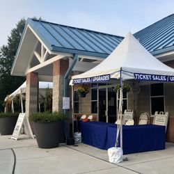 Cary Tennis Park - Front entrance of the clubhouse at Cary Tennis Park!!!