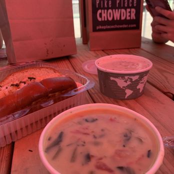Pike Place Chowder - Lime & Coconut Chowder - Seafood Near Me - Seattle, Washington Pike Place Chowder - Lime & Coconut Chowder - Seafood Near Me - Seattle, Washington