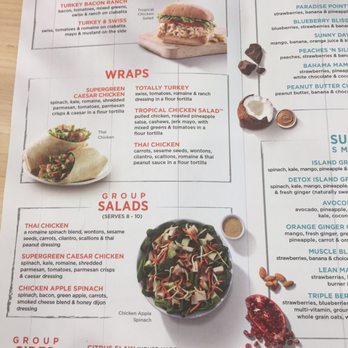 Tropical Smoothie Cafe - menu - Juice Bars & Smoothies Near Me - Yorktown, Virginia Tropical Smoothie Cafe - menu - Juice Bars & Smoothies Near Me - Yorktown, Virginia