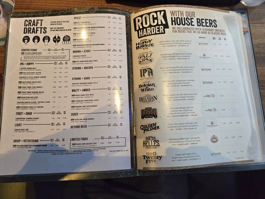 Menu photo 1 Yard House Vernon Hills, IL Menu photo 1 Yard House Vernon Hills, IL