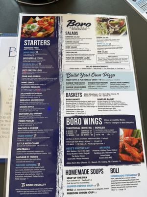 Menu photo 1 Boro Bar & Grill - Riverview Harrisburg, PA Menu photo 1 Boro Bar & Grill - Riverview Harrisburg, PA
