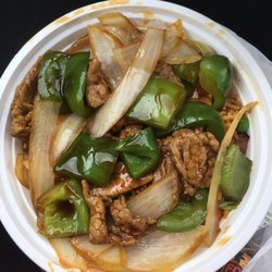 China House - Pepper steak and onions