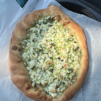 LeVant Dessert - Nabulsi cheese and parsley - Desserts Near Me - Menlo Park, California LeVant Dessert - Nabulsi cheese and parsley - Desserts Near Me - Menlo Park, California