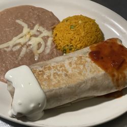 Sabroso Mexican Restaurant - California Burrito
