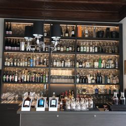 Villa Wellenrausch - Die Hotelbar hat eine sehr gute Gin-Auswahl