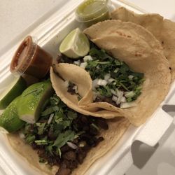 Carniceria El Bajio & Taqueria - Carne Asada tacos.