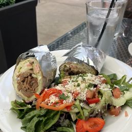 Gyro Pitta with Side Gyro Pitta with Side