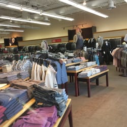 Moores Clothing for Men - Interior of the store