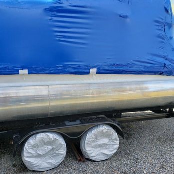 Coyote On The Lake - Pontoon boat float beginning of polishing - Security Systems Near Me - Athol, Idaho Coyote On The Lake - Pontoon boat float beginning of polishing - Security Systems Near Me - Athol, Idaho