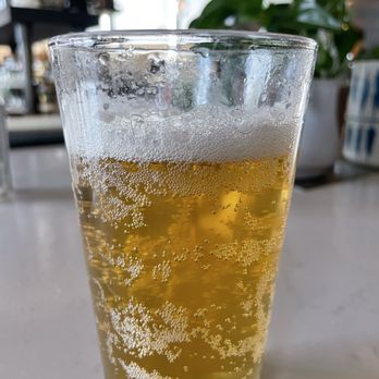 Blanco Cocina + Cantina - Bubbly beer glass! Is the dish machine working properly? Perhaps not rinsing dishware? - Tacos Near Me - Oak Brook, Illinois