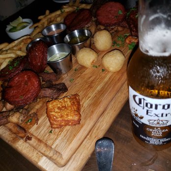 Tribeca Restaurant - Picadera - meat and fried cheese tray - Lounges Near Me - Miramar, Florida