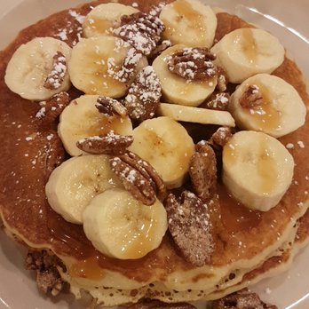 Juicy-O - Banana pecan pancakes. So. Good. - Juice Bars & Smoothies Near Me - Downers Grove, Illinois Juicy-O - Banana pecan pancakes. So. Good. - Juice Bars & Smoothies Near Me - Downers Grove, Illinois