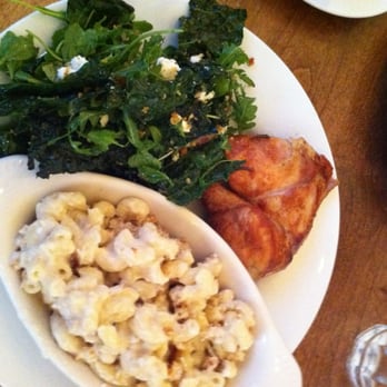 Forage - Mac and cheese kale salad and roasted Jidori chicken - Salad Near Me - Los Angeles, California