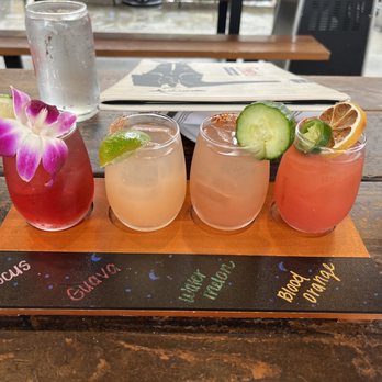 Finney's Crafthouse - Burbank - Margarita flight - New American Near Me - Burbank, California
