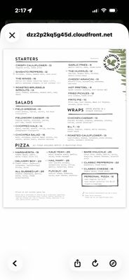 Menu photo 1 Fieldwork Brewing San Ramon, CA Menu photo 1 Fieldwork Brewing San Ramon, CA